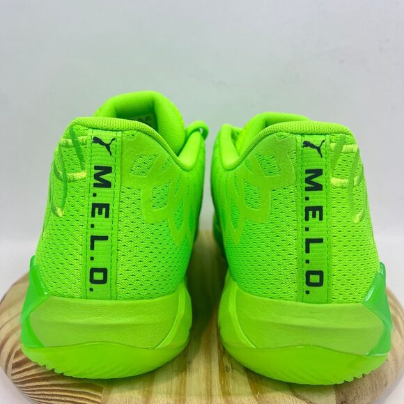 NEW Puma LaMelo Ball MB.01 Lo Green Gecko Men 376941-07 Size 10.5 - Picture 4 of 10